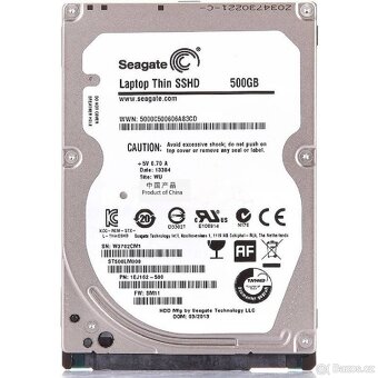 SEAGATE SSHD 2,5 HDD DO NOTEBOOKU NEBO PS4 500GB - 2