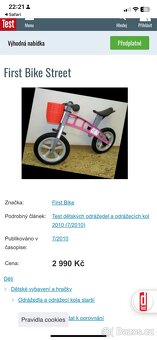 FirstBike, odrážedlo - 2