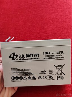 Baterie 12V 4Ah dobíjecí - 2