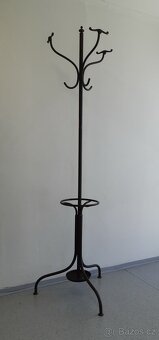 starožitný litinový věšák 195cm - 2