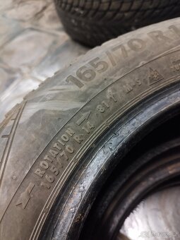 2 kusy celoroční pneumatiky 165/70 R14 - 2