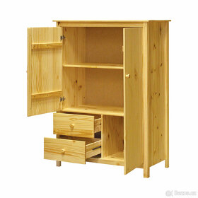 Dřevěná skříň - prádelník/dětská skříň - 2