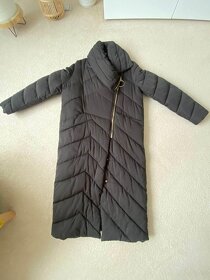 Zimní dámský kabát až ke kotníkům - 2