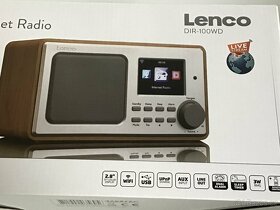 UŽ NEDOSTUPNÉ - internetové rádio Lenco NOVÉ. DIR-100WD - 2
