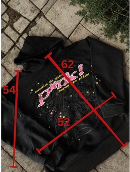Spyder Pink Hoodie Black / Pink M Opium - 2