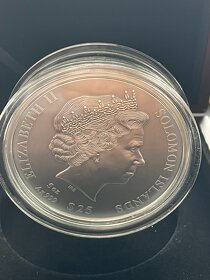 2x 5 oz R.M.S.Titanic stříbrné mince Proof + Antigue Finish - 2