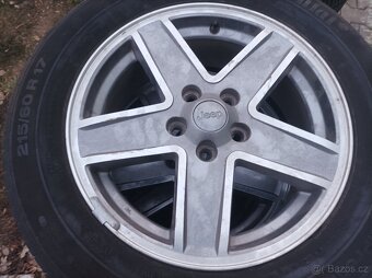 Letní alu kola pro Jeep, Continetal 215 60 17 - 2