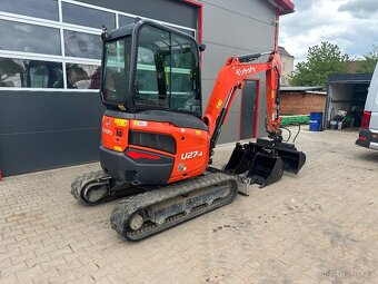 Kubota u27-4 Minibagr 2,7T + 3x lžíce - 2