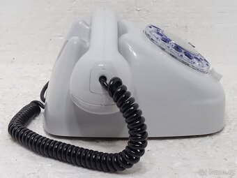 Retro telefon Tesla 3FP12043 - 1970 - ČSSR - 2