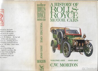 Kniha – A History of Rolls – Royce Motor Cars - 2