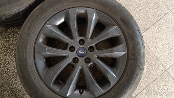 Sada alu kol 17" s letními pneumatikami 235/55 ZR17 (5×108) - 2