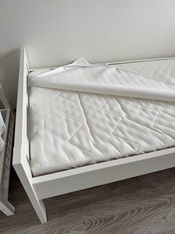 IKEA kompletní dětská postel + matrace + povlak - 2