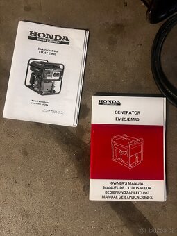 HONDA EM 30 cykloconvertor elektrocentrála AVR zánovní - 2
