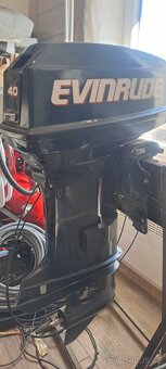 2ks Lodní motor Evinrude 40hp, el.start - 2