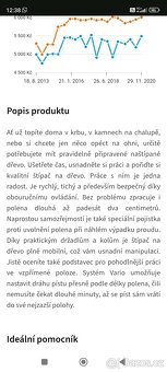 štípačka Scheppach HL 650 Nová - 2
