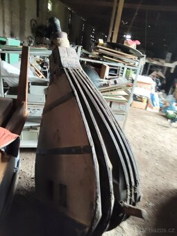 Kovářský starý měch , délka 220 cm - 2