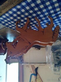 Dřevěný kocar a kone - 2