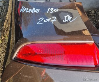 Hyundai i30, 5DV,2017, zadní nárazník kompletní - 2