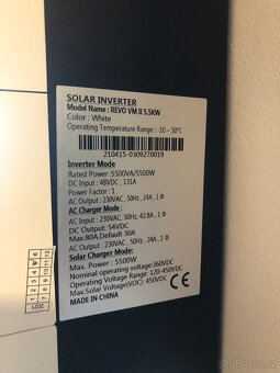 Solární měnič REVO VM II 5,5kw - 2