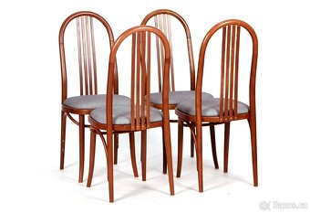 Vysoké jídelní židle TON, 100 % stav. - 2