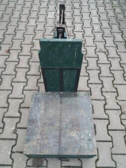 starožitná váha decimálka+závaží 1kg a 0,5kg - 2