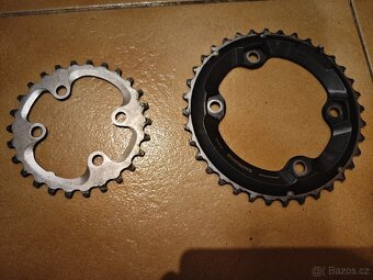 Shimano XT Řazení + přesmykač + převodník - 2