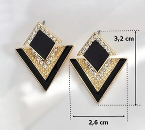 Naušnice dámské - nové - 2