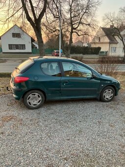 Peugeot 206 1.9D 51kW DW8B 2000 Na díly - 2