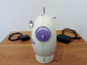 Elektrický / bateriový mini šicí stroj Mingli s pedálem - 2