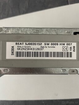 Autorádio Škoda BEAT - 2