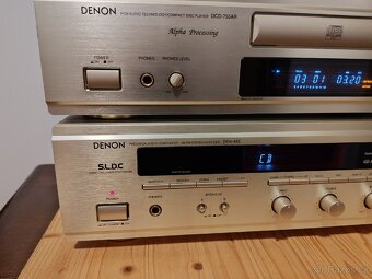 RECEIVER DENON DRA-455 + CD DENON DCD-755AR - 2