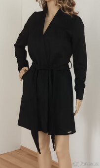 Dámský lehký semišový kabát - 2