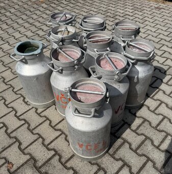 Hliníkové konve 25L - 2