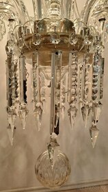 Obrovský starožitný křišťálový lustr 1900 - 1910 - 2