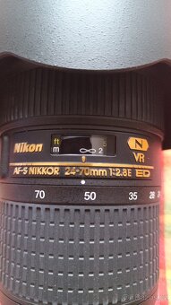 Nikon AF-S Nikkor 24-70mm 1:2,8 E ED VR N za pusu - 2