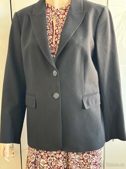 Černé sako Massimo Dutti 42 - 2