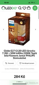 Vintage dekorativní LED žárovky Philips - 2