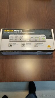 Behringer MIX800 Analogový mixpult - KARAOKE MIX - 2