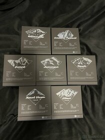 EXKLUZIVNÍ SET STŘÍBRNÝCH MINCÍ 7 X 5 OZ SEVEN SUMMITS ( - 2