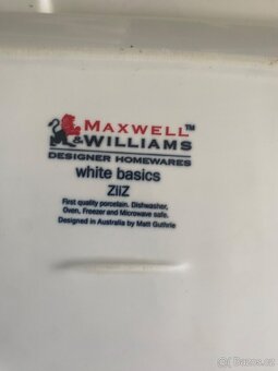 MAXWELL WILLIAMS sada nepoužívaných talířů - 2