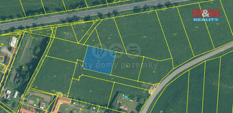 Prodej pozemku k bydlení, 1058 m², Rabí - 2