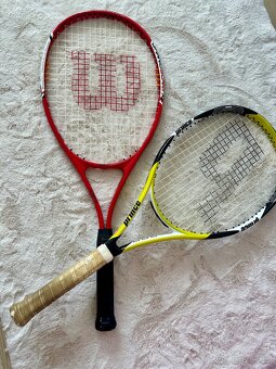Tenisové rakety Prince&Wilson plus míčky - 2