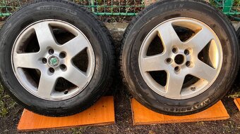 Prodám 4 ks ALU disků 6,5x15, ET50, 5x112 KBA 45987 - 2