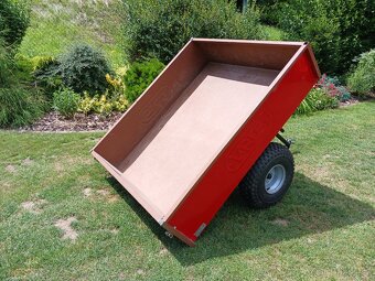 Vozík Vares TR350.-7 za zahradní traktor nebo čtyřkolku - 2
