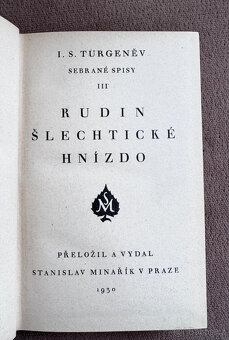 Turgeněv I. S. (Rudin, Šlechtické hnízdo) - 2
