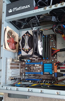 pocitac i7-3770K, 32 GB DDR3, GTX-1060 6 GB, 2xSSD 2xHDD - 2