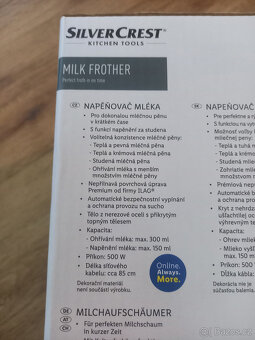 Napěňovač mléka SMAS 500 D4  nový - 2
