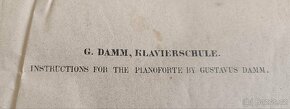 Německá učebnice klavírní školy - staré noty - 2