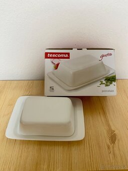 Dóza na máslo, nádoba na med, hmoždíř - 2