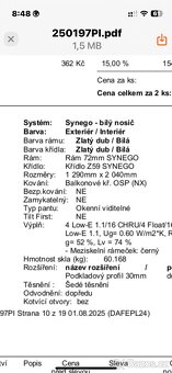 Balkonové dveře - 2